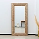 ornate floor mirror